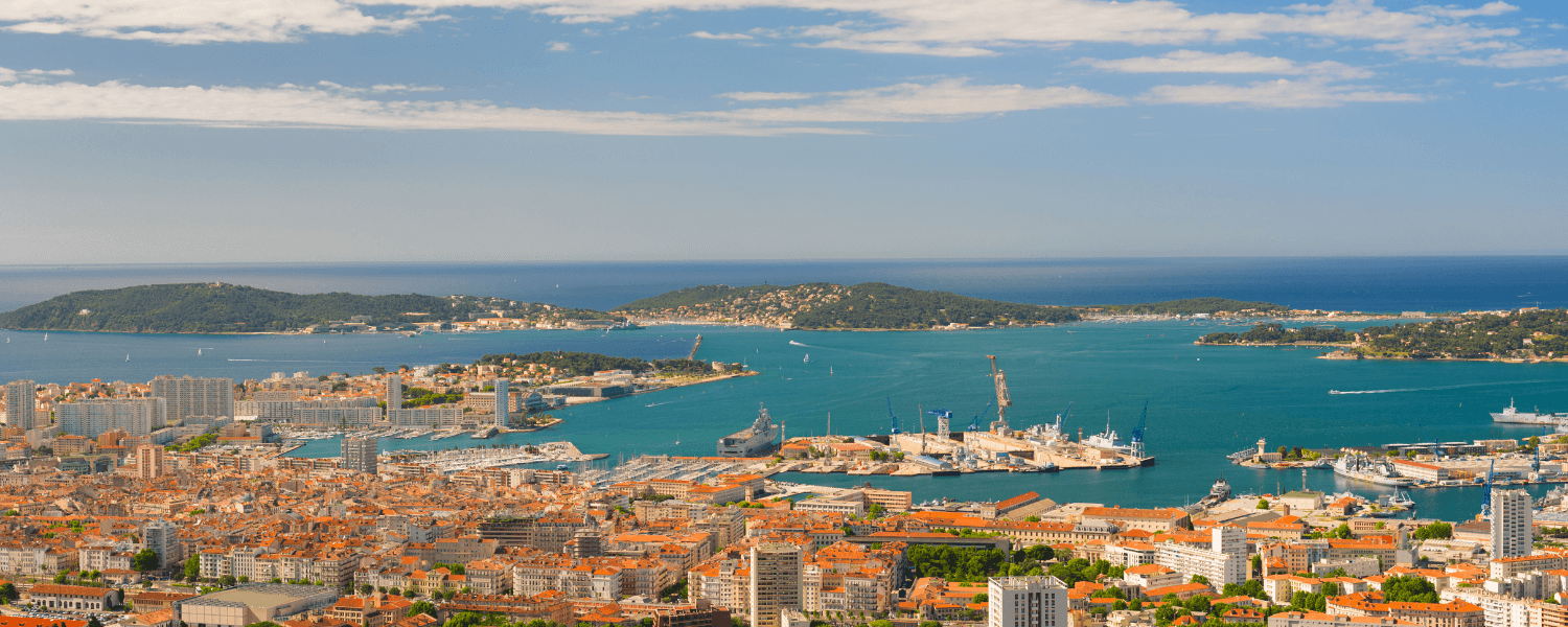 Destination Toulon au départ de Brest