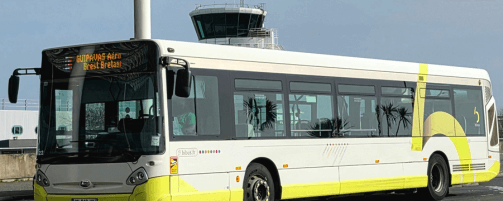 La ligne 16 passe désormais par l'Aéroport Brest Bretagne